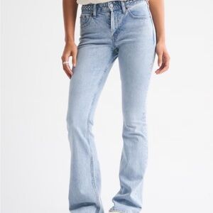 Abercrombie & Fitch Light Blue Flare Jeans